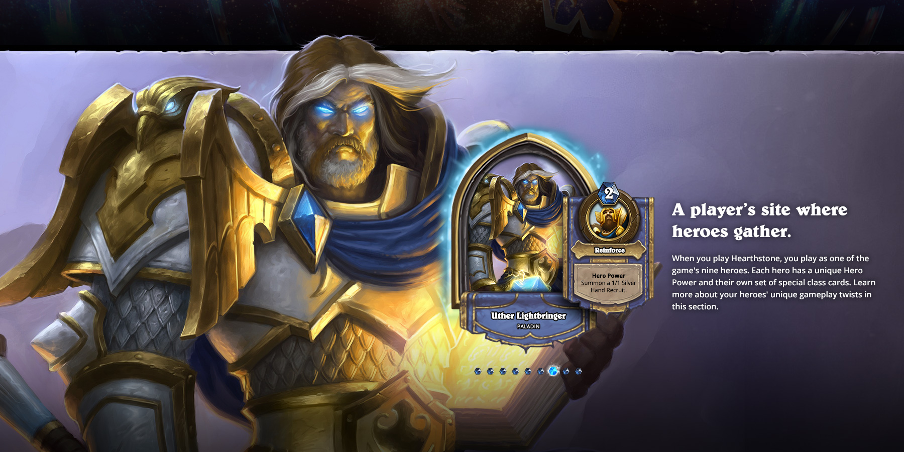 Blizzard - Hearthstone - New Player Portal