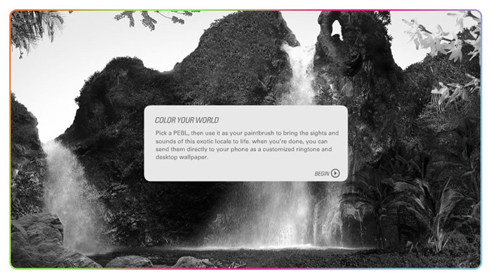 Motorola - Color Your World Microsite