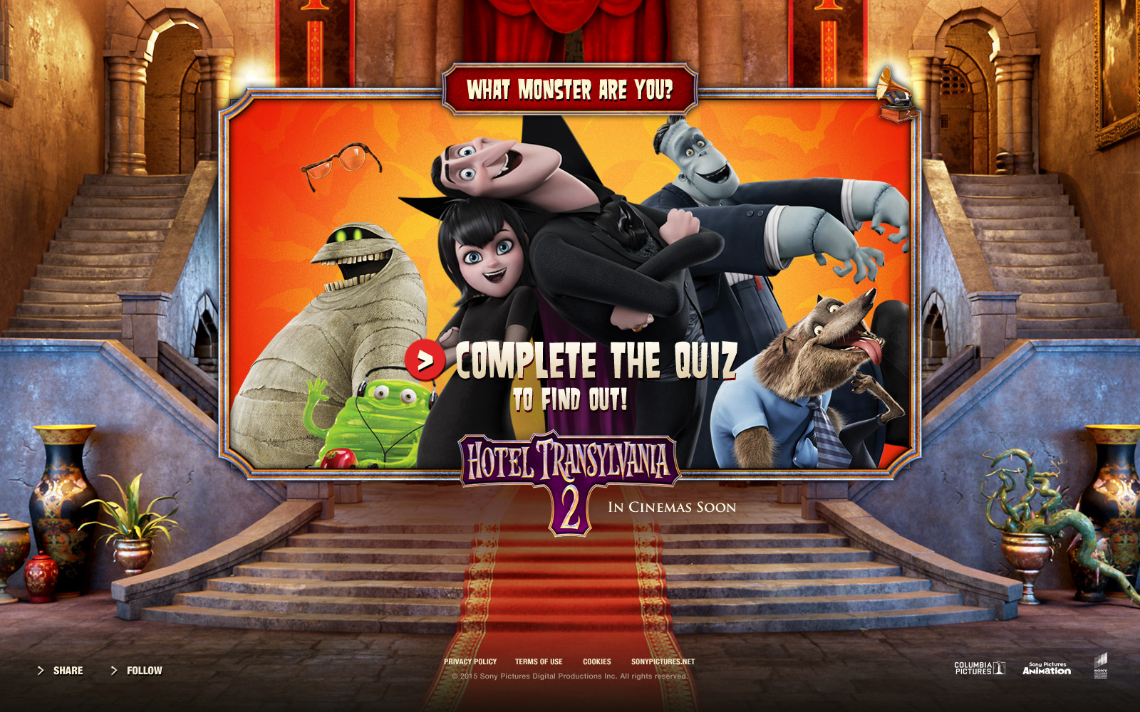 Hotel Transylvania 2: What Monster Are You?