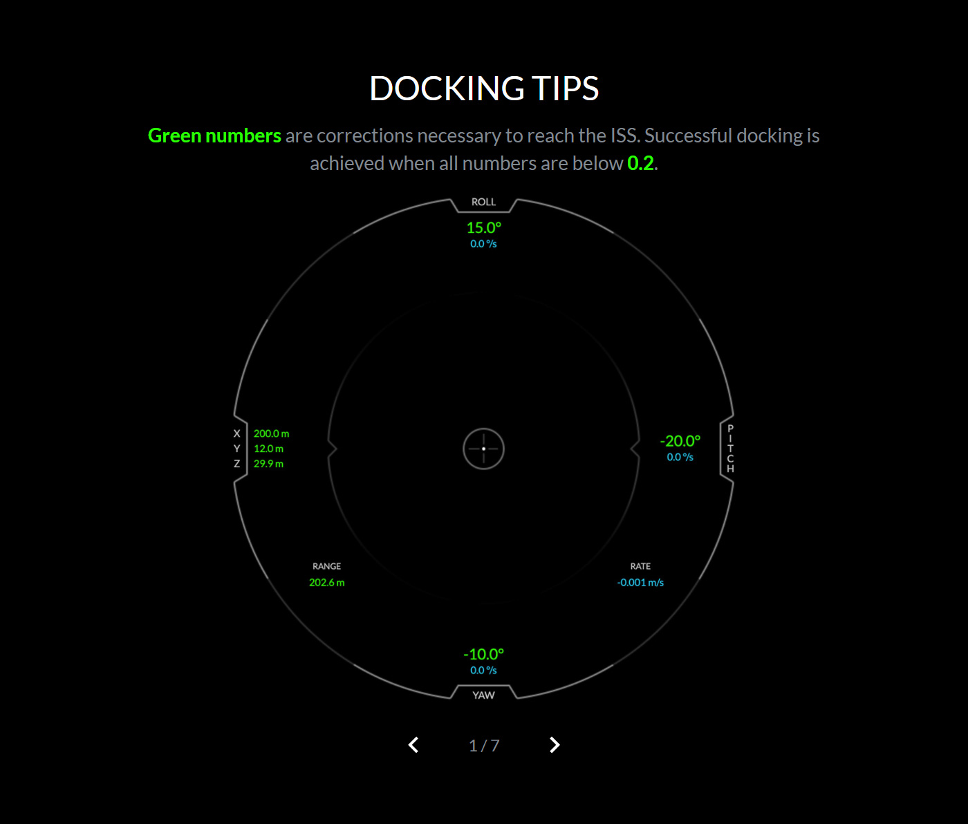 SpaceX - ISS Docking Simulator