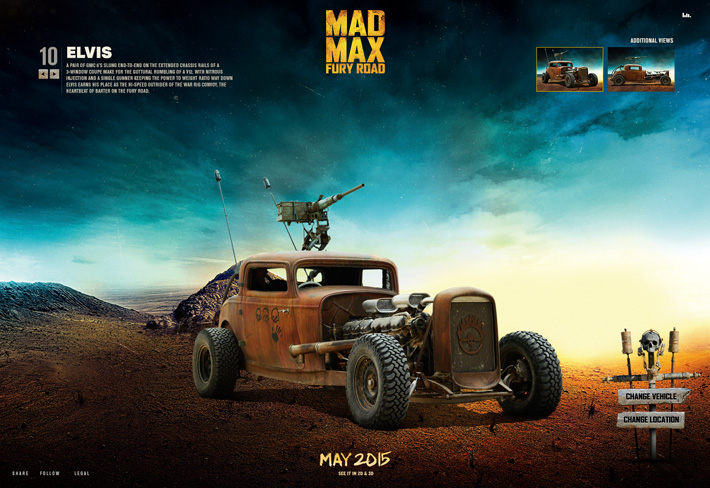 Mad Max: Fury Road - Vehicle Showcase