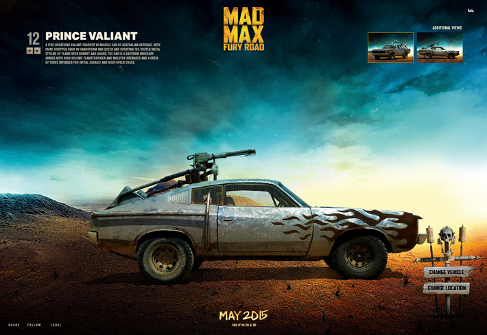 Mad Max: Fury Road - Vehicle Showcase