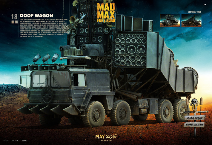 Mad Max: Fury Road - Vehicle Showcase