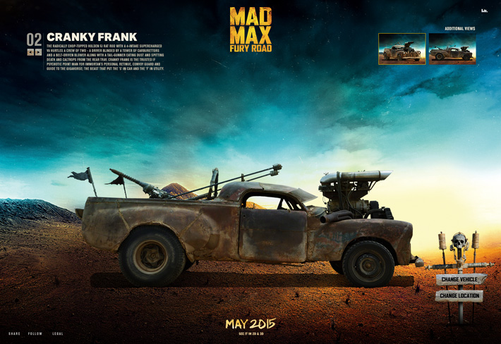 Mad Max: Fury Road - Vehicle Showcase