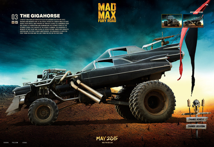 Mad Max: Fury Road - Vehicle Showcase