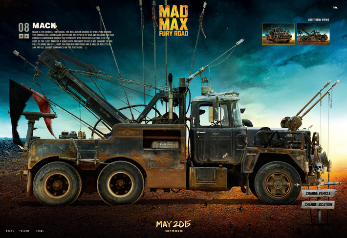 Mad Max: Fury Road - Vehicle Showcase